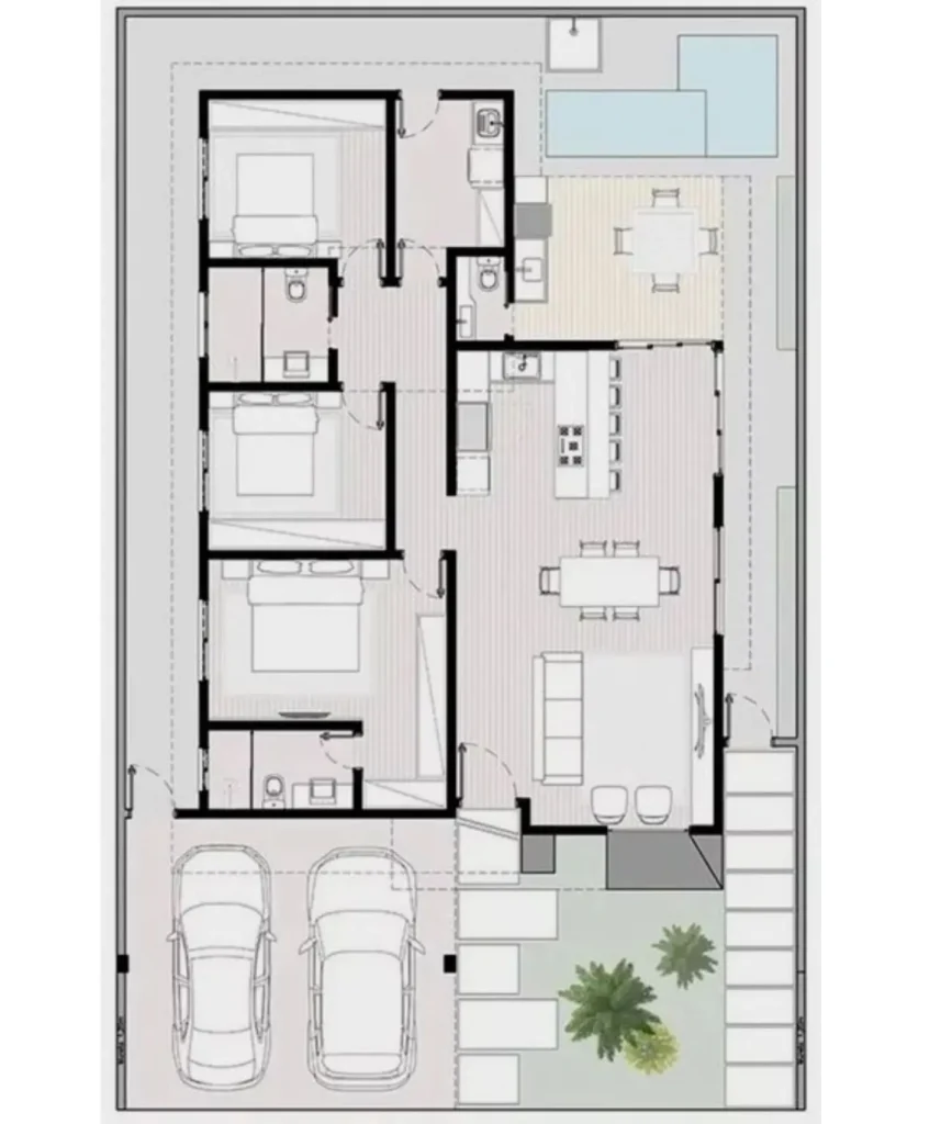 Layout de arquitetura